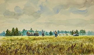Francis Golden (1916-2008) Dove Hunting