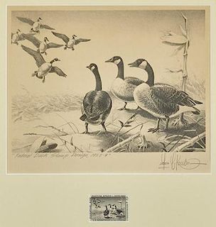 Two Federal Duck Stamps and Prints