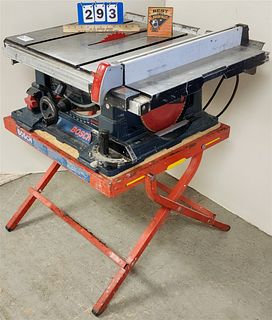 BOSCH 4000 TABLE SAW AND STAND