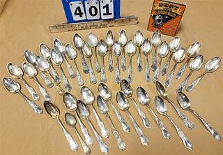 LOT 39 SILVERPLATE CHICAGO EXPO TEASPOONS
