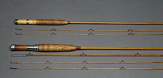 H. L. Leonard (1869-1907) Two Bamboo Fly Rods