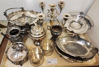 TRAY VICT SILVERPLATE