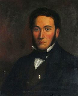 19th c. Oil Painting of a Gentleman