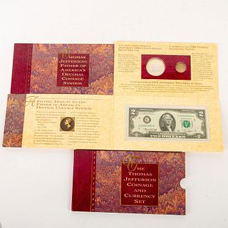 The 1994 Thomas Jefferson Coinage And Currency Set