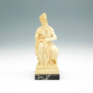 Moses Alabaster Sculpture by Michelangelo
