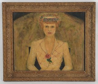Adele Brandwen (1900-1964) Oil on Canvas