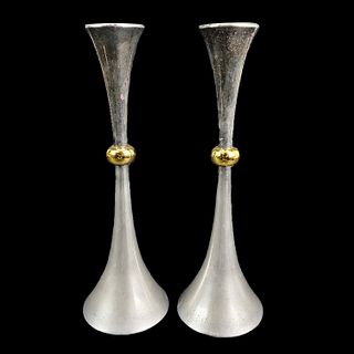 Pair of Dansk Candle Holders