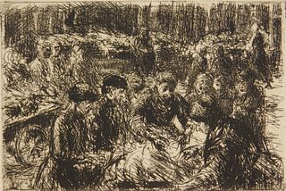 Max Liebermann etching