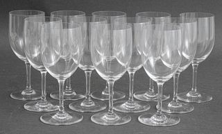 Baccarat Crystal Wine Claret Glasses, 12