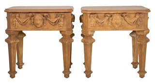 George II Style Tables, Pair