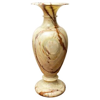 Classical Monumental Carved Onyx Urn Vase