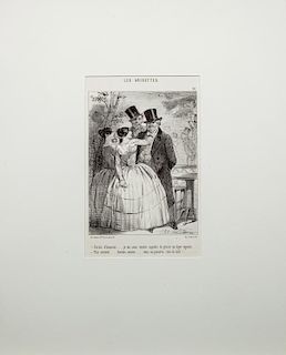 After Charles Vernier (1831-1887): Parole d'Honneur, from Les Grisettes