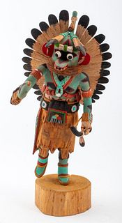 Thomas Takala "Blue-A'hote" Hopi Kachina Doll