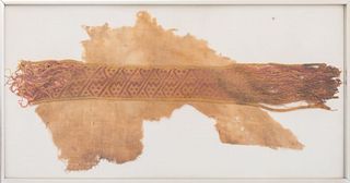 Early Peruvian Textile Fragment, ca. 1250 C.E.