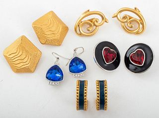 Vintage Yves Saint Laurent Earrings, 5