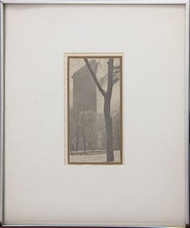 Framed Alfred Stieglitz ‘The Flatiron’ Photogravue