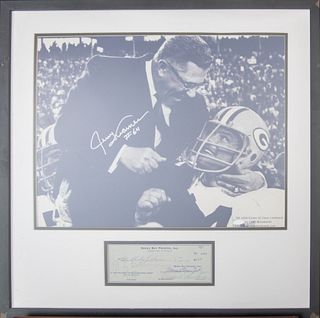 Green Bay Packers Jerry Kramer Autographed Photo