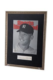 Group of Two Mickey Mantle Collectibles
