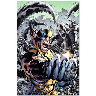 Marvel Comics "Wolverine: The Best There Is #10" Numbered Limited Edition Giclee on Canvas by Bryan Hitch with COA.