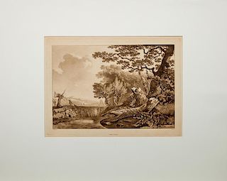 After Jan Wynants (1632-1684): Landscape with Fishermen