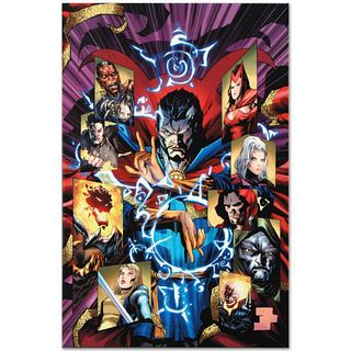 Marvel Comics "New Avengers #51" Numbered Limited Edition Giclee on Canvas by Billy Tan with COA.