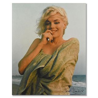George Barris (1922-2016), "Marilyn Monroe: The Last Shoot" Photograph Printed from the Original Negative, Hand Signed and Numbered Inverso with Lette