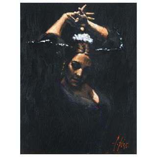 Fabian Perez, "Duende" Hand Textured Limited Edition Giclee on Canvas. Hand Signed and Numbered AP 11/35