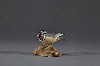 Miniature Wood Duck Harold N. Gibbs (1886-1970)