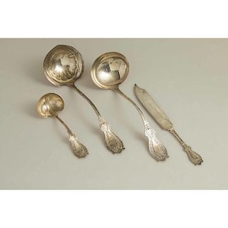 Silver Serving Pieces, Faralone Pattern