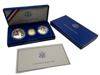 1986 United States Liberty Coins Set: $5 Gold Coin