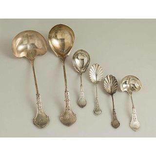 Silver Serving Pieces, Alameda Pattern
