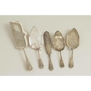 Silver Serving Pieces, Gargoyle Pattern