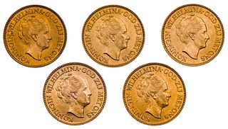 Netherlands: Gold Coin Assortment