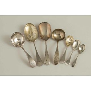 Vanderslice Silver Serving Pieces, Yerba Buena Janin Pattern