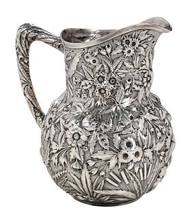 Kirk Sterling Repousse Pitcher