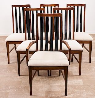 Bassett Furniture Slat Back Dining Chair Group
