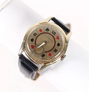 VINTAGE GIRARD PERREGAUX CARD SUITS WATCH 35MM