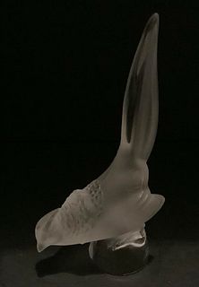 LALIQUE SIGNED BIRD MADE IN FRANCE
