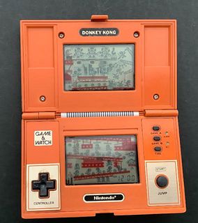 NINTENDO GAME AND WATCH DONKEY KONG WORKS