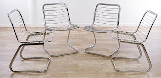 Gastone Rinaldi Style Cantilever Chairs