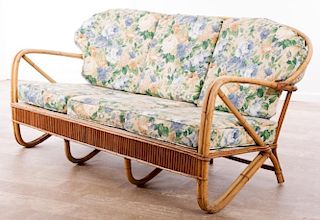 Bent Bamboo Sofa