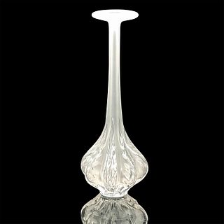 Marie-Claude Lalique (French 1935-2003) Crystal Vase, Claude