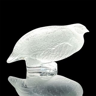Lalique Crystal Perdrix Figurine