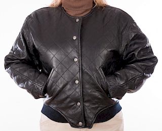 Leather Quilted Vintage Express Jacket