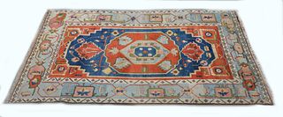 Turkish Village Carpet, 12ft x 7ft 7in
