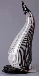 Murano Dino Martens - Zanetti Style Glass Penguin
