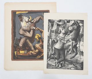 Benton Murdoch Spruance (1904 - 1967) Two Works