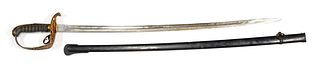 Artillery type sword, late 19th c., with English b