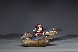 Wood Duck Pair Ken Anger (1904-1983)