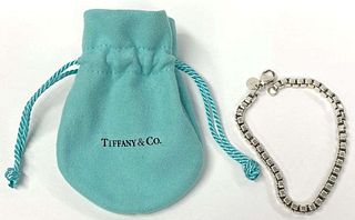Tiffany & Co. Venetian Link Bracelet .925 Sterling Silver